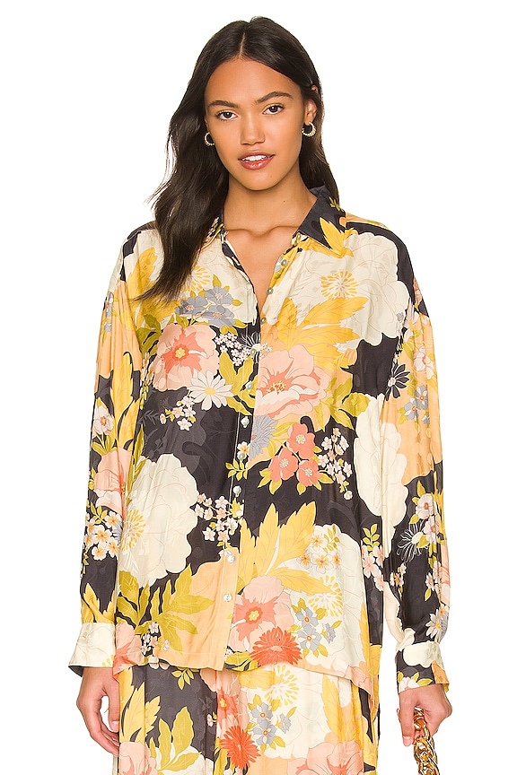 view 2 of 5 TYLER ボタンアップシャツ in Charcoal