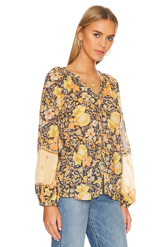 view 2 of 4 x REVOLVE Hibiscus Lane Blouse in Licorice