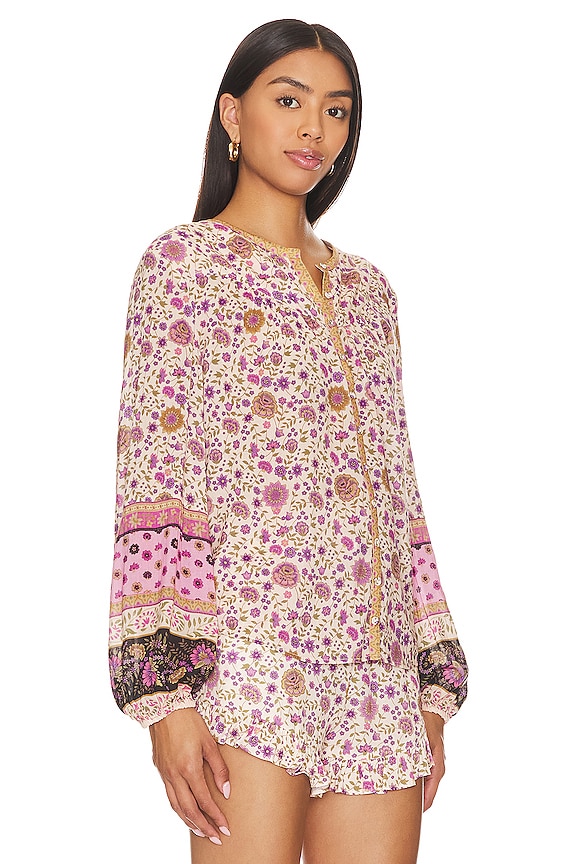 view 2 of 4 Lady Untamed Blouse in Lavender