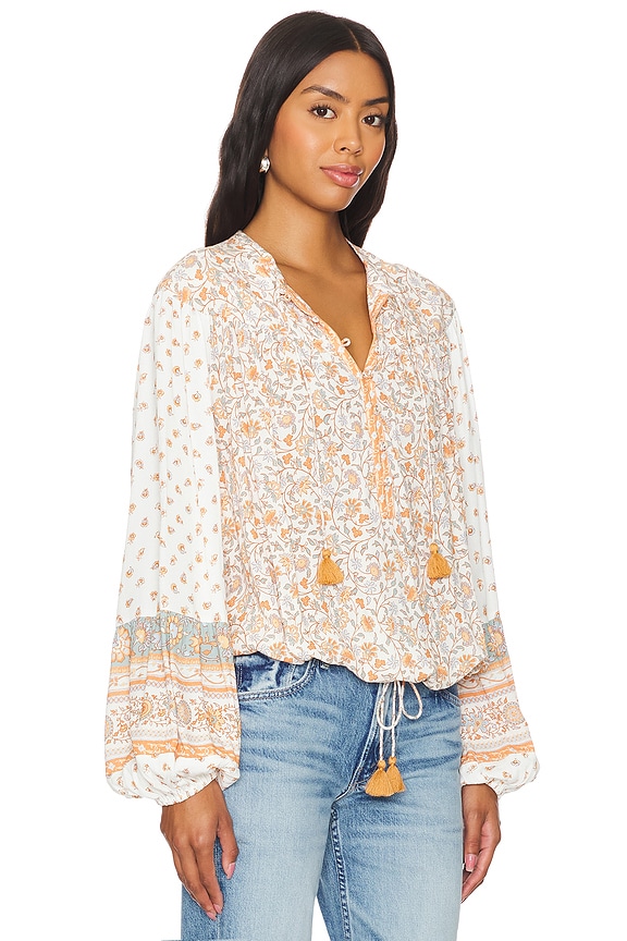 view 2 of 4 Sunshine Bandit Blouse in Desert Sage