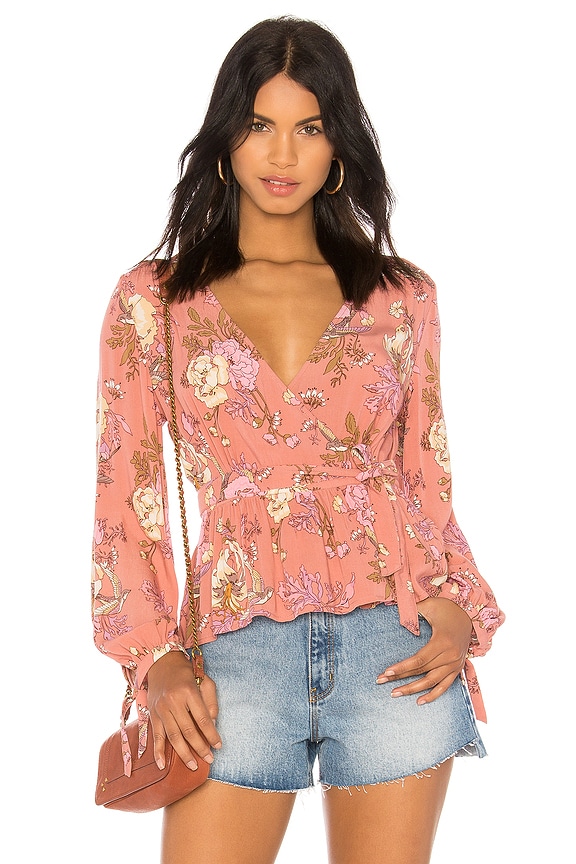 view 1 of 4 BLOUSE DRAPÉE ROSA in Blush