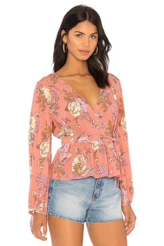 view 2 of 4 BLOUSE DRAPÉE ROSA in Blush