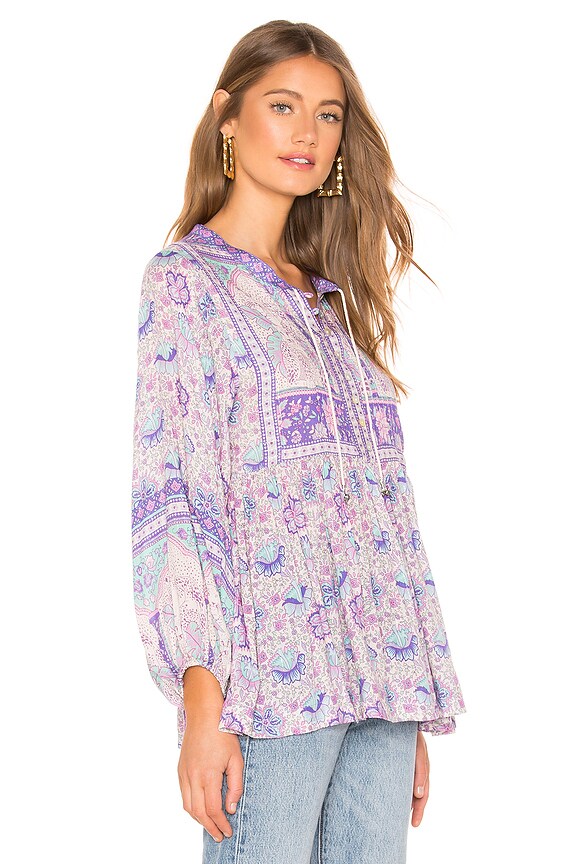 view 2 of 4 Poinciana Blouse in Lilac