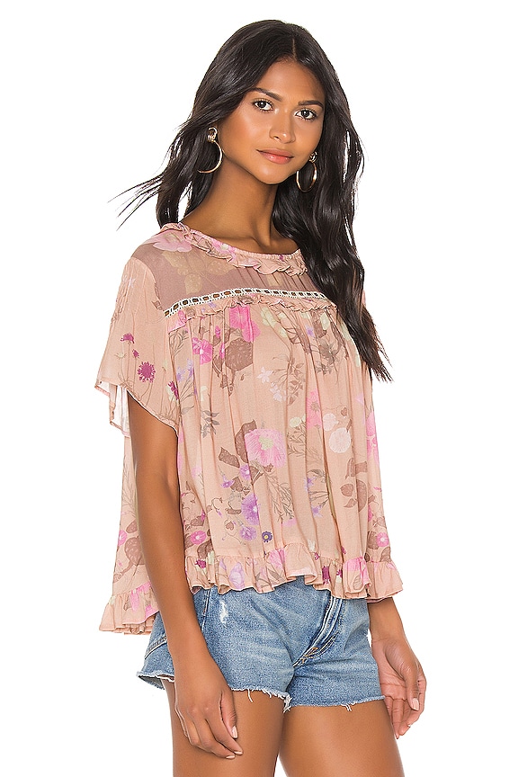view 2 of 4 Wild Bloom Top in Blush