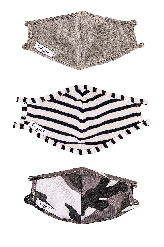 view 2 of 4 Face Mask 3 Pack in Multi