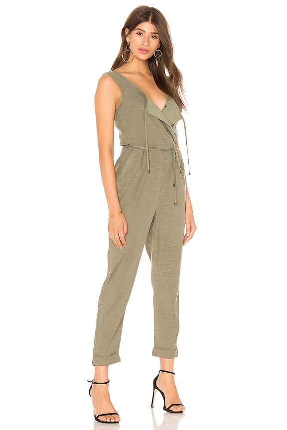 view 2 of 3 ARABESQUE ジャンプスーツ in Antique Military Olive