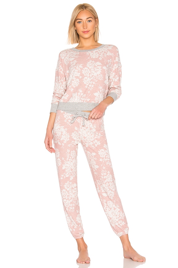 view 1 of 3 Long Sleeve PJ Set in Winter Blossom