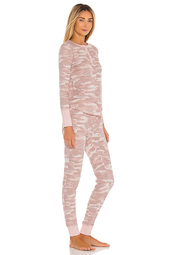 view 2 of 3 Vintage Thermal PJ Set in Tonal Camouflage