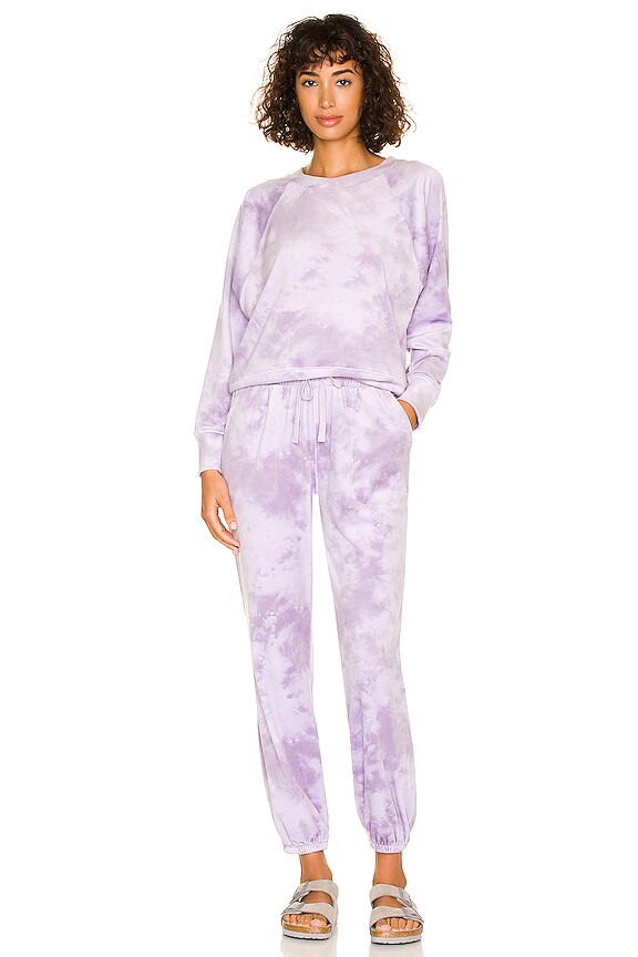 view 1 of 3 CONJUNTO PIJAMA LUSH in Lavender Tie Dye