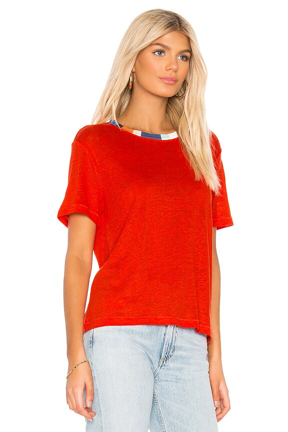 view 2 of 4 Ciao Bella Tee in Red