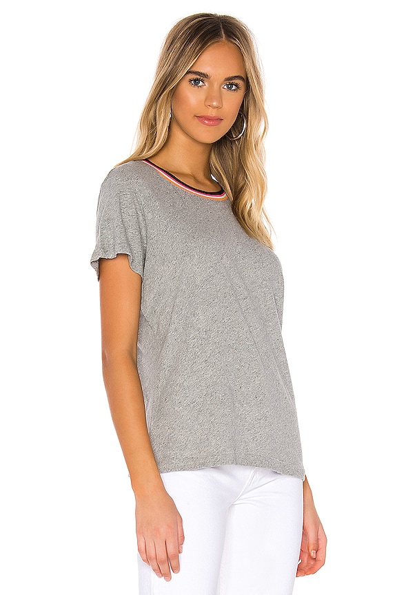 view 2 of 4 TIDE POOL 티셔츠 in Dark Heather Grey