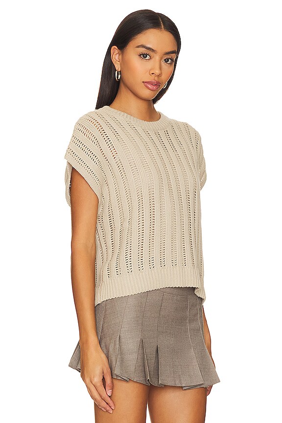 view 2 of 4 CAMILLE トップ in Oat Heather