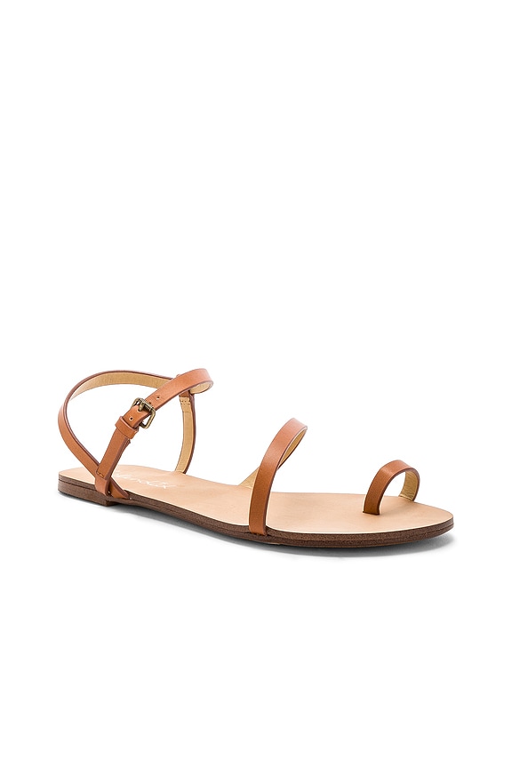 view 2 of 5 Flower Sandal in Cognac