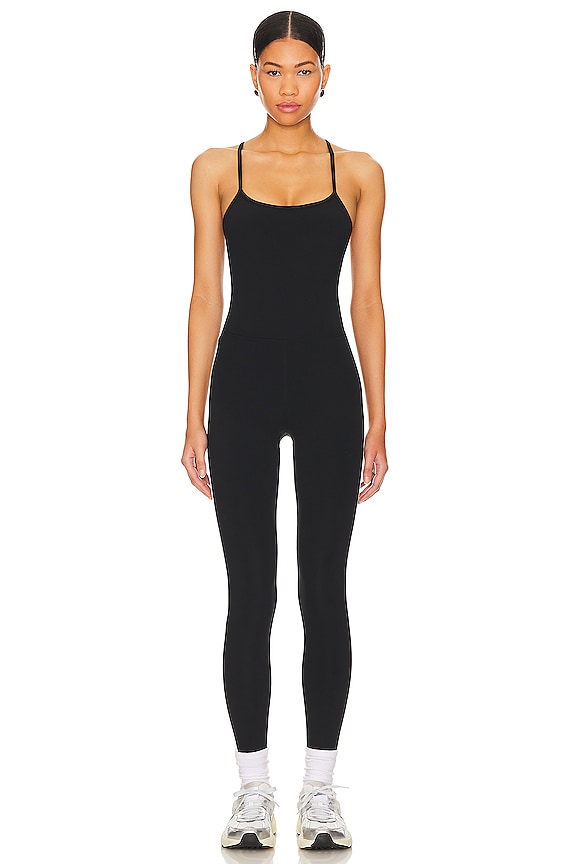 view 2 of 5 Amber Airweight Jumpsuit in Black & White