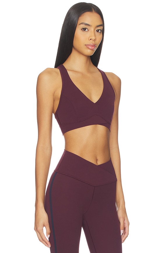 view 2 of 4 SOUTIEN-GORGE DE SPORT MIA RIGOR in Dark Cherry & Indigo