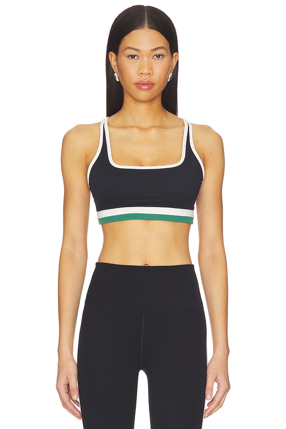 view 1 of 4 Bianca Rigor Bra in Black & White