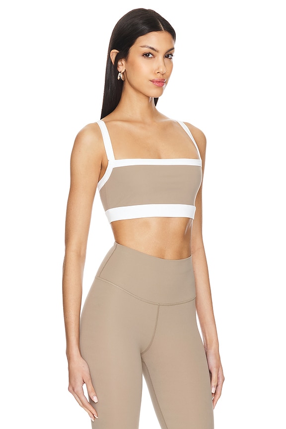 view 2 of 4 Monah Rigor Bra in Latte & White
