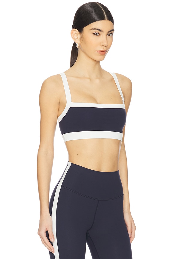 view 2 of 4 Monah Rigor Bra in Indigo & White
