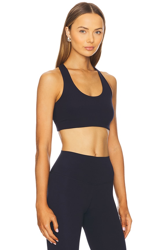 view 2 of 4 Sara Air Weight Sports Bra in Indigo