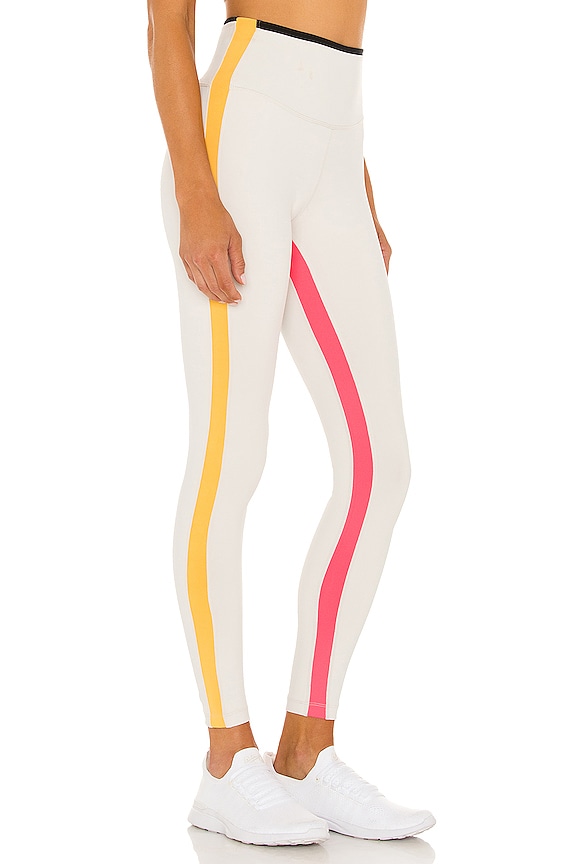 view 1 of 5 High Waist Techflex 7/8 Legging in Vintage White & Sun Gold