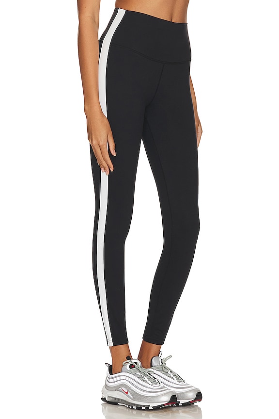 view 2 of 5 Clare High Waist Rigor 7/8 Leggings in Black & White