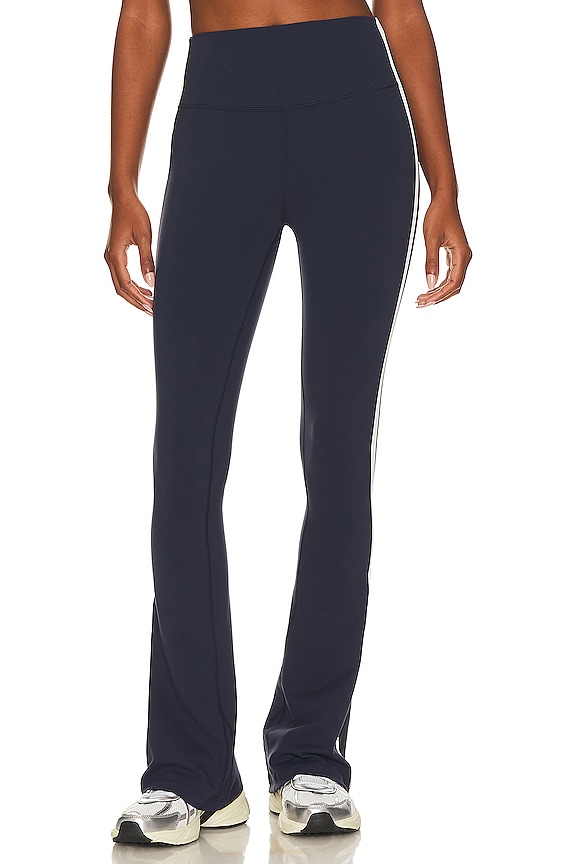 view 2 of 5 Raquel Stripe Flare Pant in Indigo, White, & Heather Grey