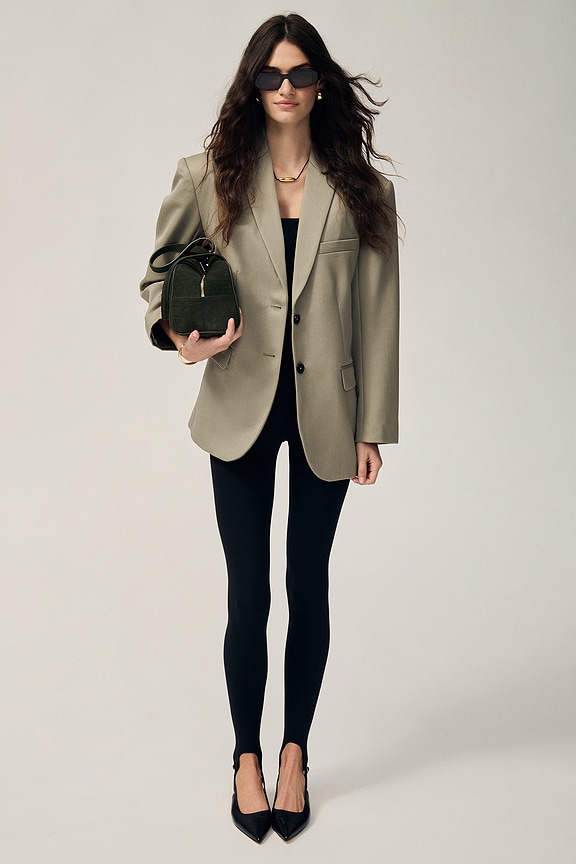 view 1 of 8 River High Waist Airweight Stirrup Legging in Black