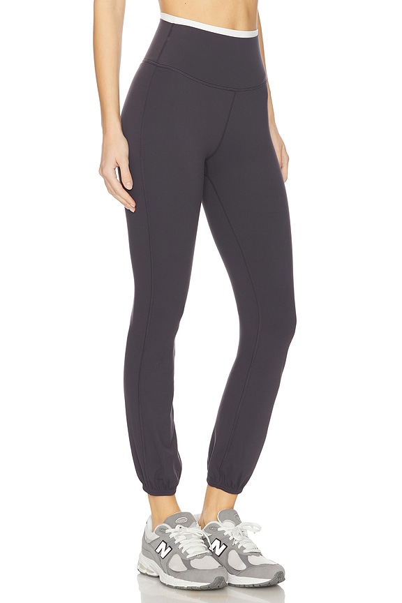 view 2 of 6 LEGGINGS TAILLE HAUTE ICON DUAL HIGH WAIST in Graphite