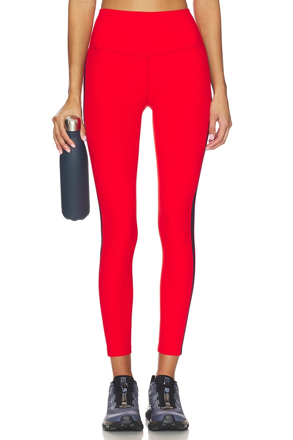 view 2 of 7 Clare High Waist Rigor 7/8 Legging in Lotus Red & Indigo