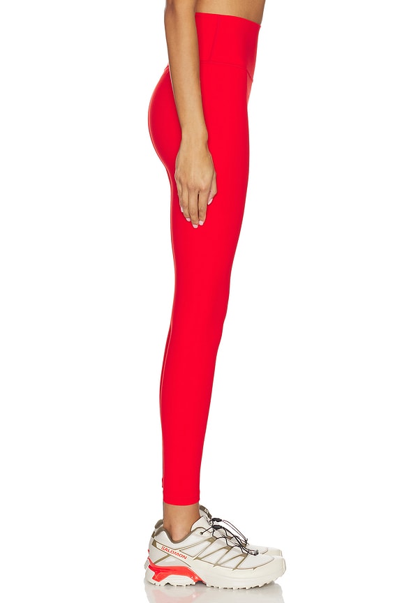 view 2 of 6 Sprint High Waist Rigor 7/8 Legging in Lotus Red