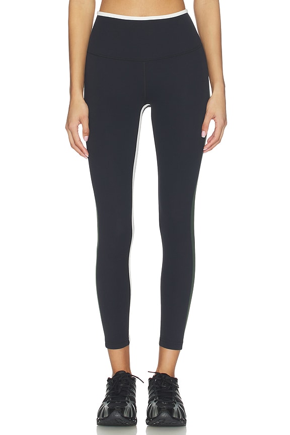 view 2 of 6 LEGGINS RIGOR 7/8 CINTURA ALTA SAMMY in Black & Military