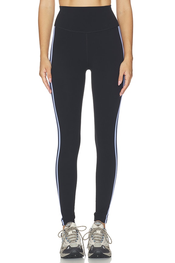 view 2 of 6 LEGGINGS TAILLE HAUTE ELLA AIRWEIGHT in Black & Purple Haze