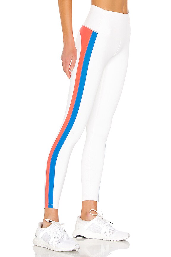 view 2 of 4 Dakota High Waist Tight in Off White & Neon Multi