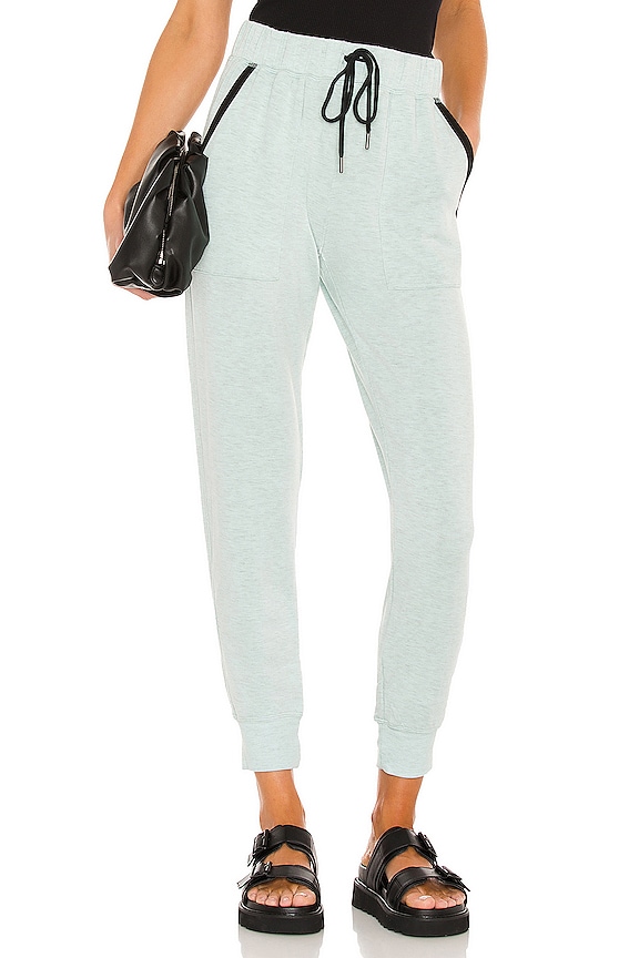 view 1 of 4 Marlon Fleece Sweatpant in Heather Anis