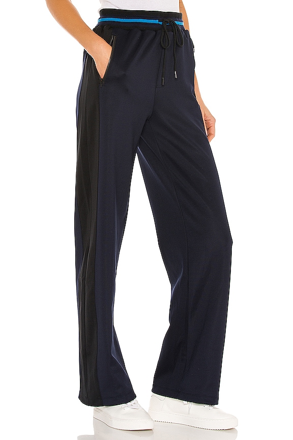 view 2 of 4 Ludwig Track Pant in Indigo & Black