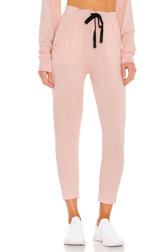 view 1 of 4 Reena 7/8 Fleece Sweatpant in Powder