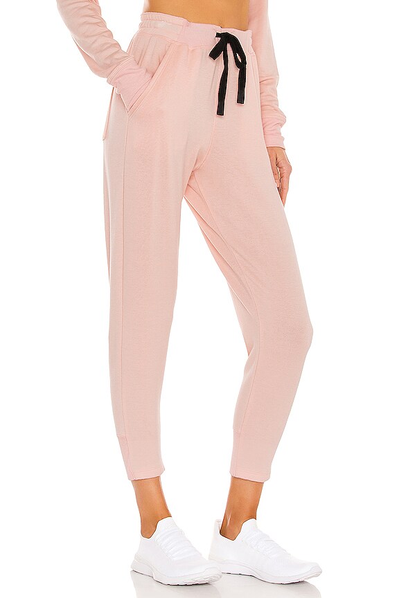 view 2 of 4 Reena 7/8 Fleece Sweatpant in Powder