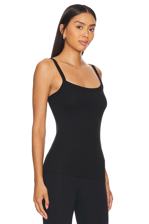 view 2 of 4 Romy Rib Tank in Black