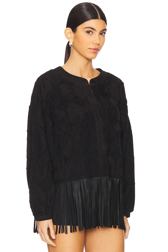 view 2 of 4 Shakuntala Jacket in Onyx Black