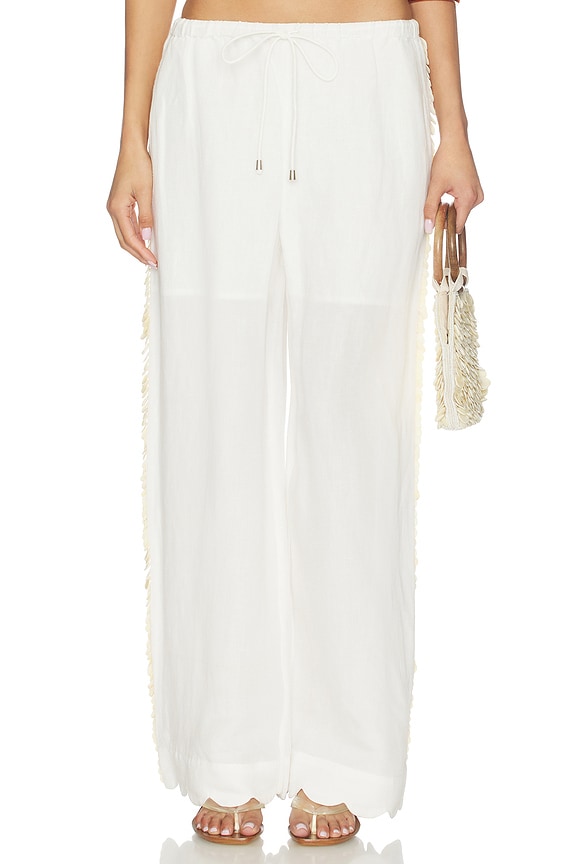 view 1 of 6 PANTALON FEYRA in Papyrus