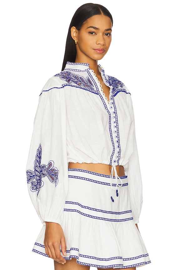 view 2 of 4 Zilleno Top in Simply White