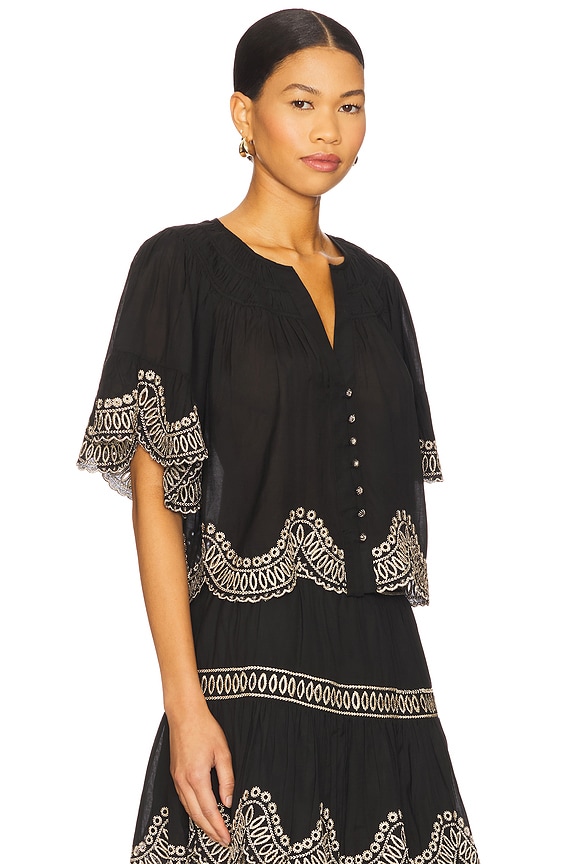 view 2 of 4 Anaya Top in Onyx Black