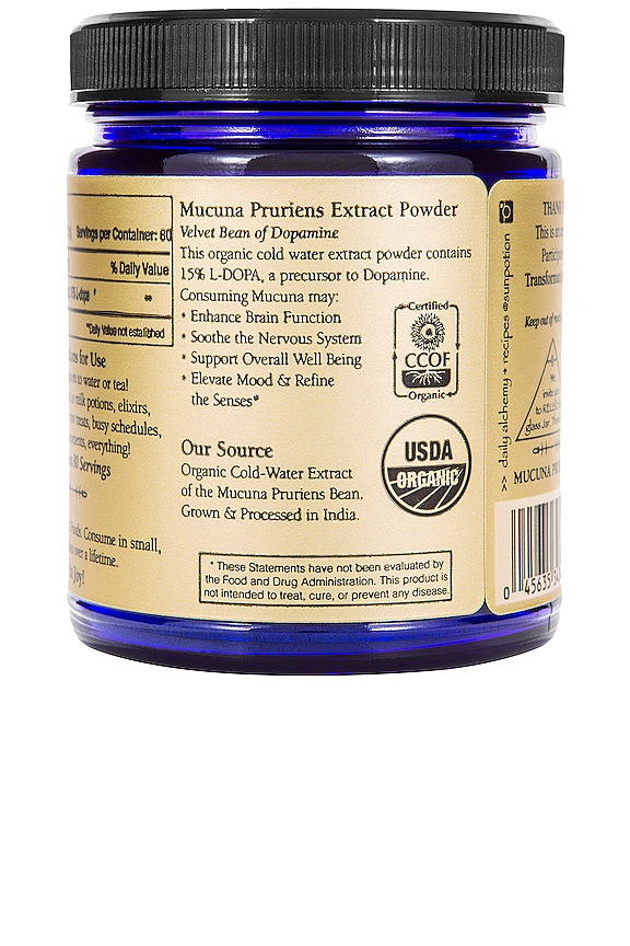 view 2 of 4 Organic Mucuna Pruriens The Dopamine Bean Powder in 