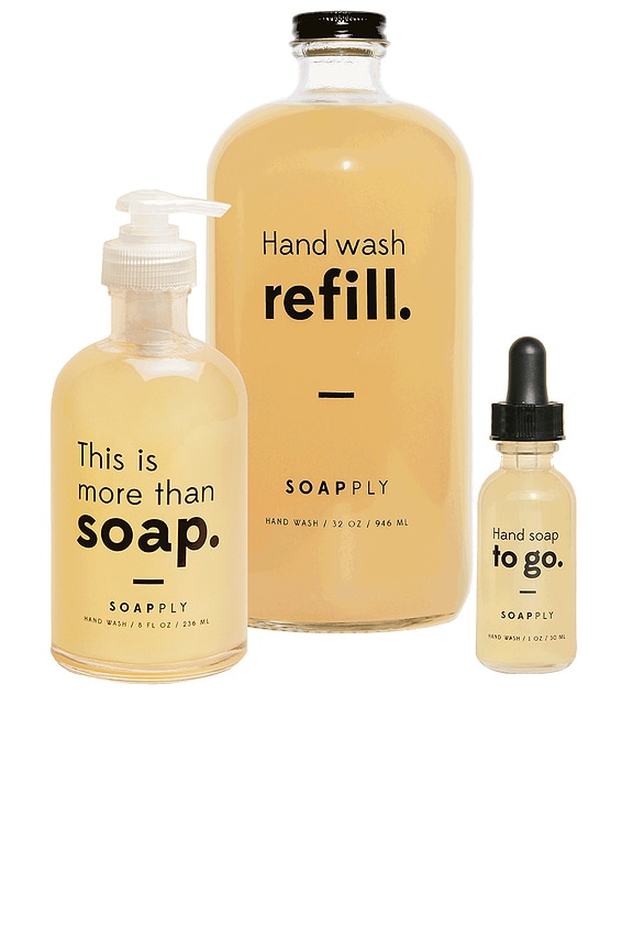 view 1 of 7 The Starter Set in Clear Bottles