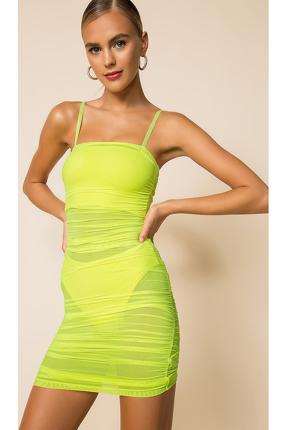 superdown rumor ruched dress Superdown Rumor Ruched Dress