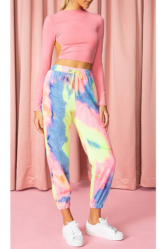 view 1 of 4 Tie Dye Sweatpant in Multi
