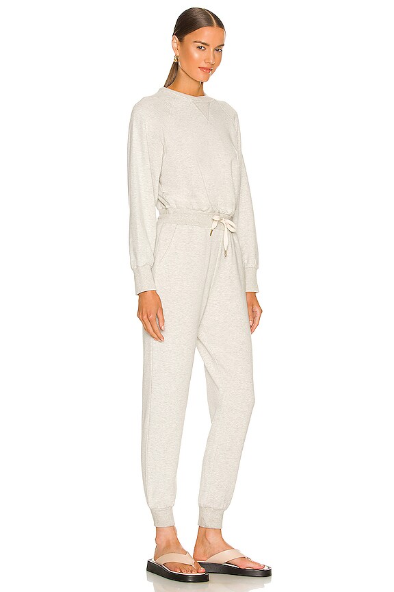 view 2 of 4 Raglan Sleeve Jumpsuit in Heather Ash