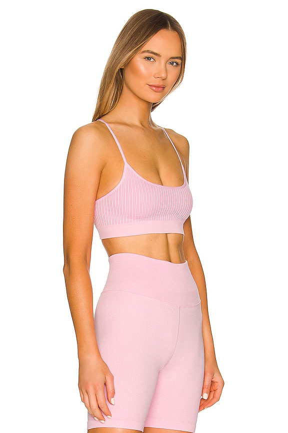 view 2 of 4 SOUTIEN-GORGE WIDE RIB SCOOP in Heather Bubble Gum