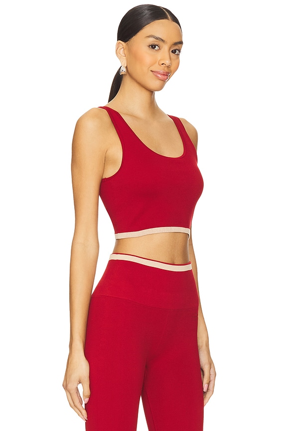 view 2 of 4 Love Longline Bra in Red Heart