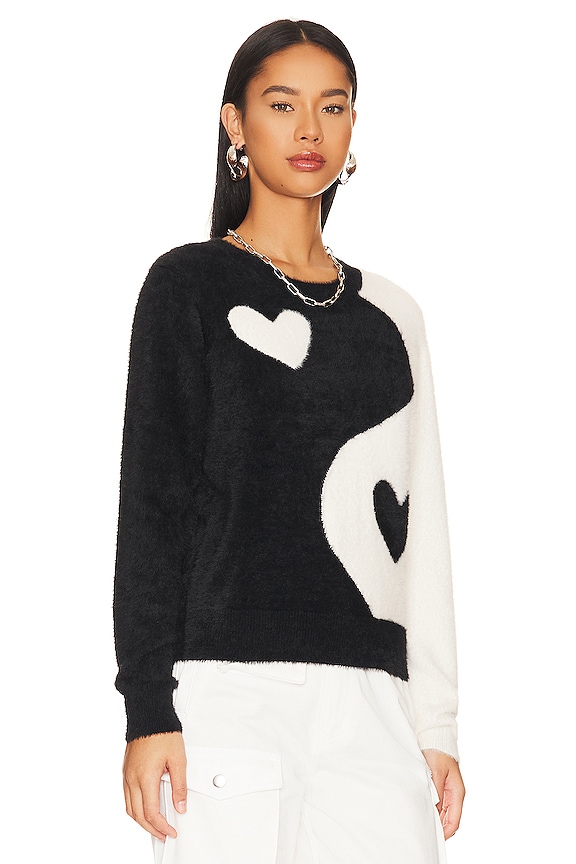 view 2 of 4 JERSEY YIN YANG in Black & Stone